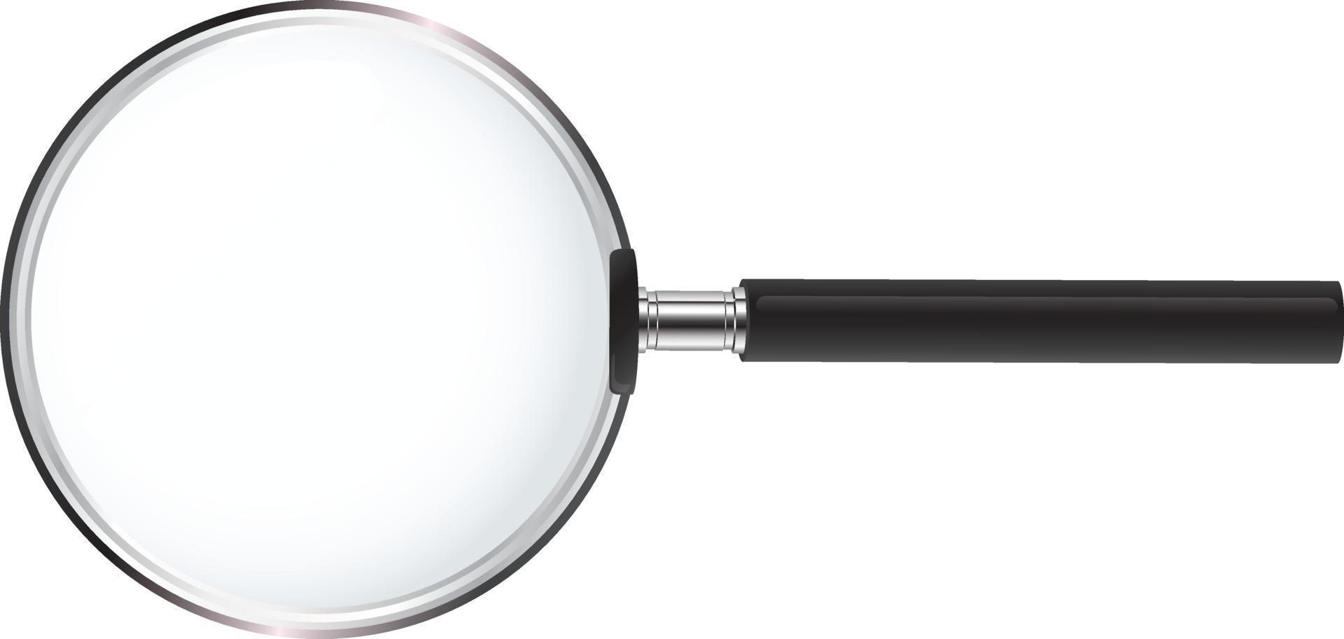 vecteur d'icône de recherche. loupe avec fond transparent. loupe, grand instrument d'outil. recherche de loupe loupe. symbole d'analyse commerciale