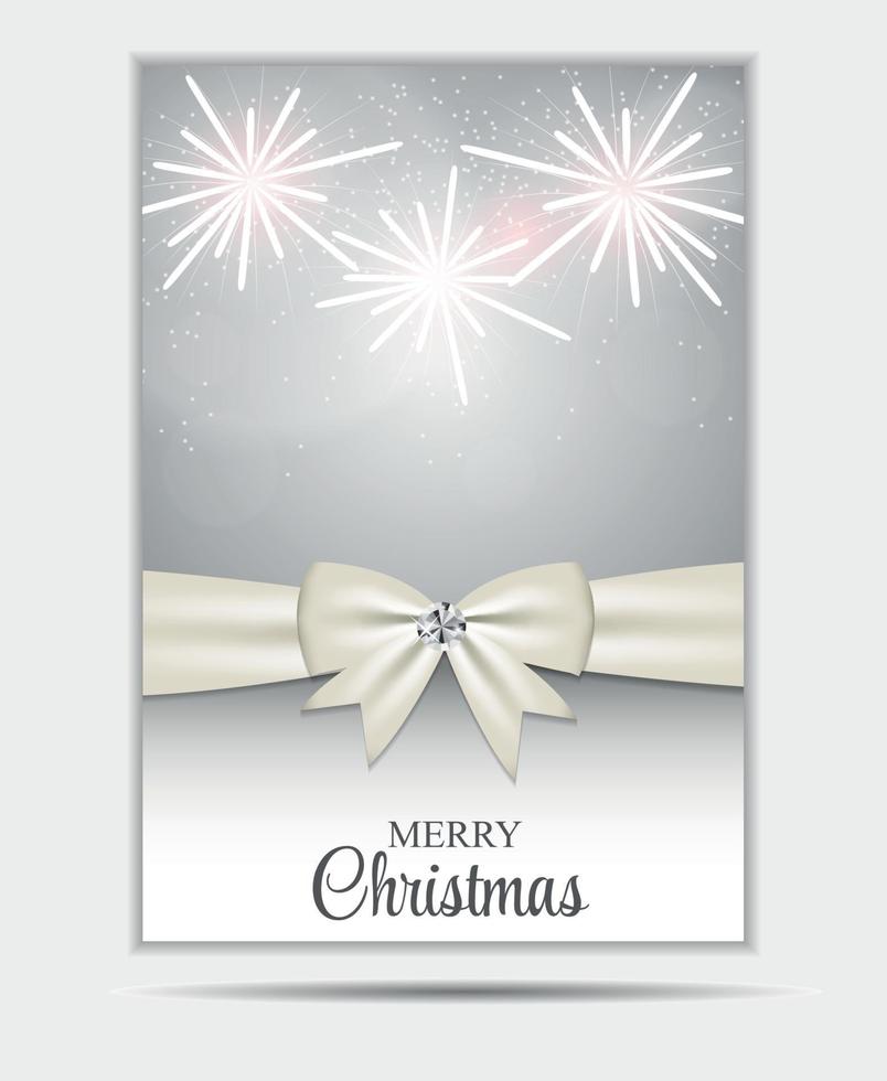 Bannière de site Web de Noël et illustration vectorielle de fond de carte vecteur