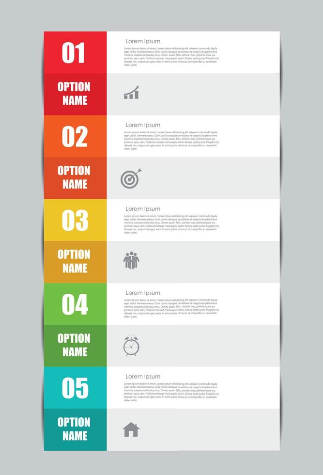 éléments de conception infographique pour votre entreprise illustration vectorielle vecteur