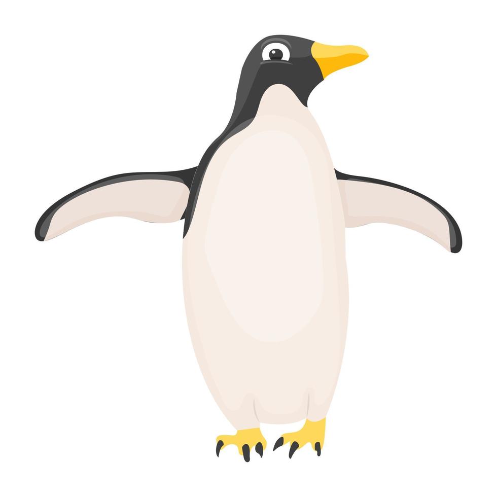 concepts de pingouin à la mode vecteur