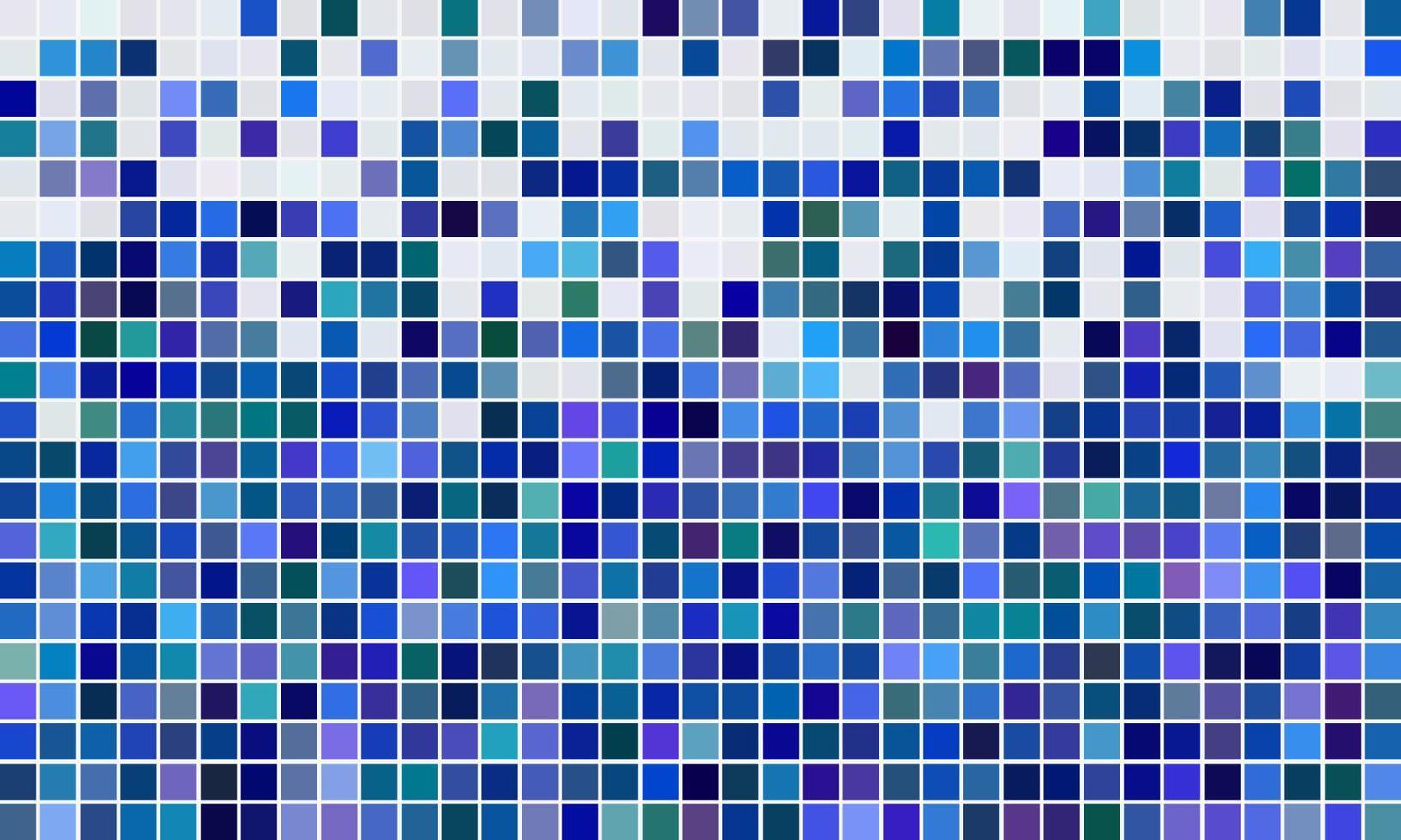 fond de vecteur de motif de pixels bleus.