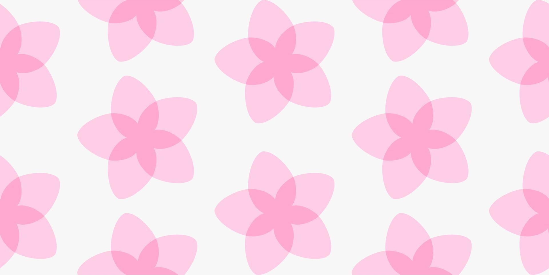 modèle de fleur de sakura background.vector illustration. vecteur