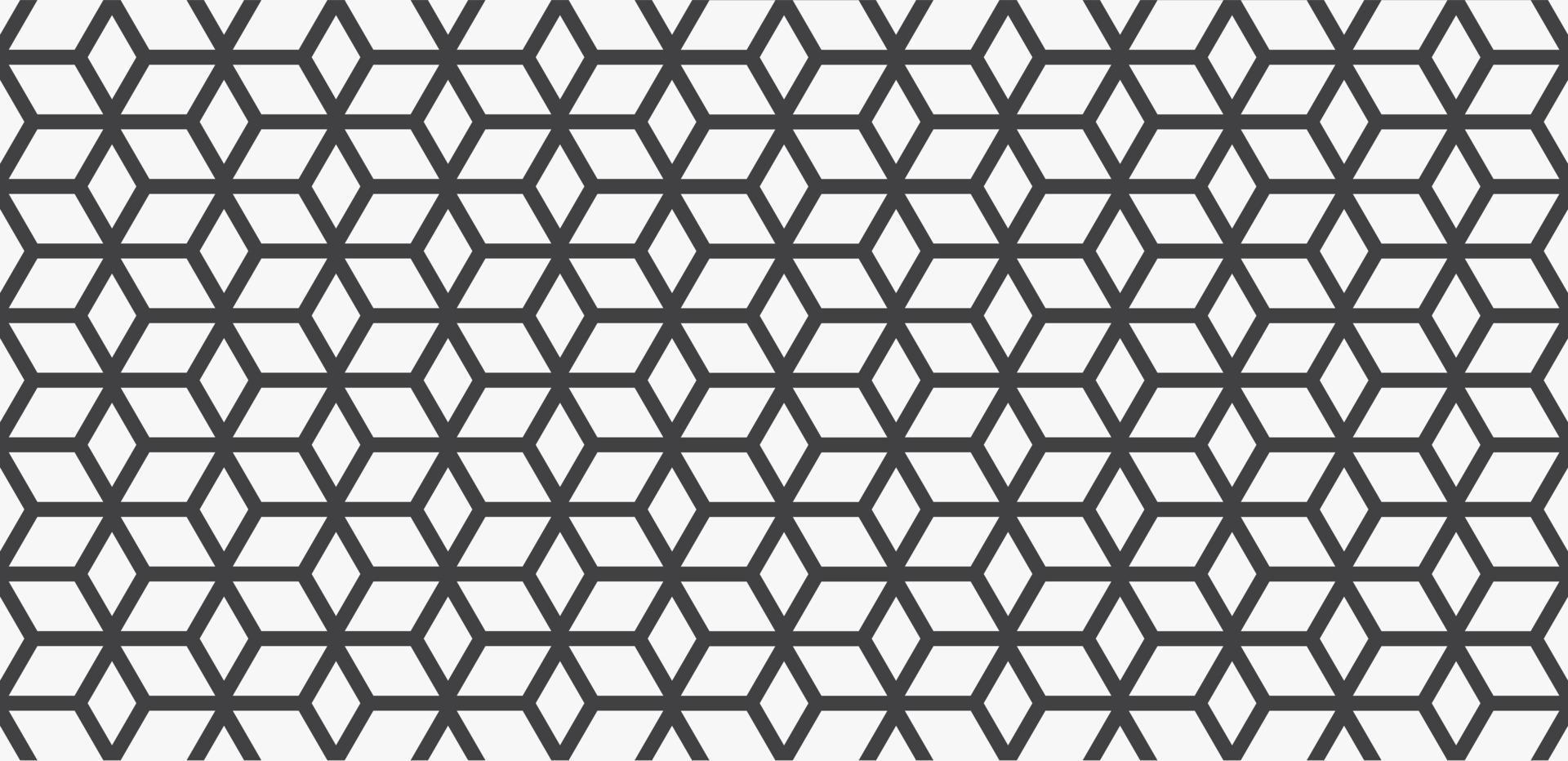 fond de forme géométrique illusion de polygone vecteur