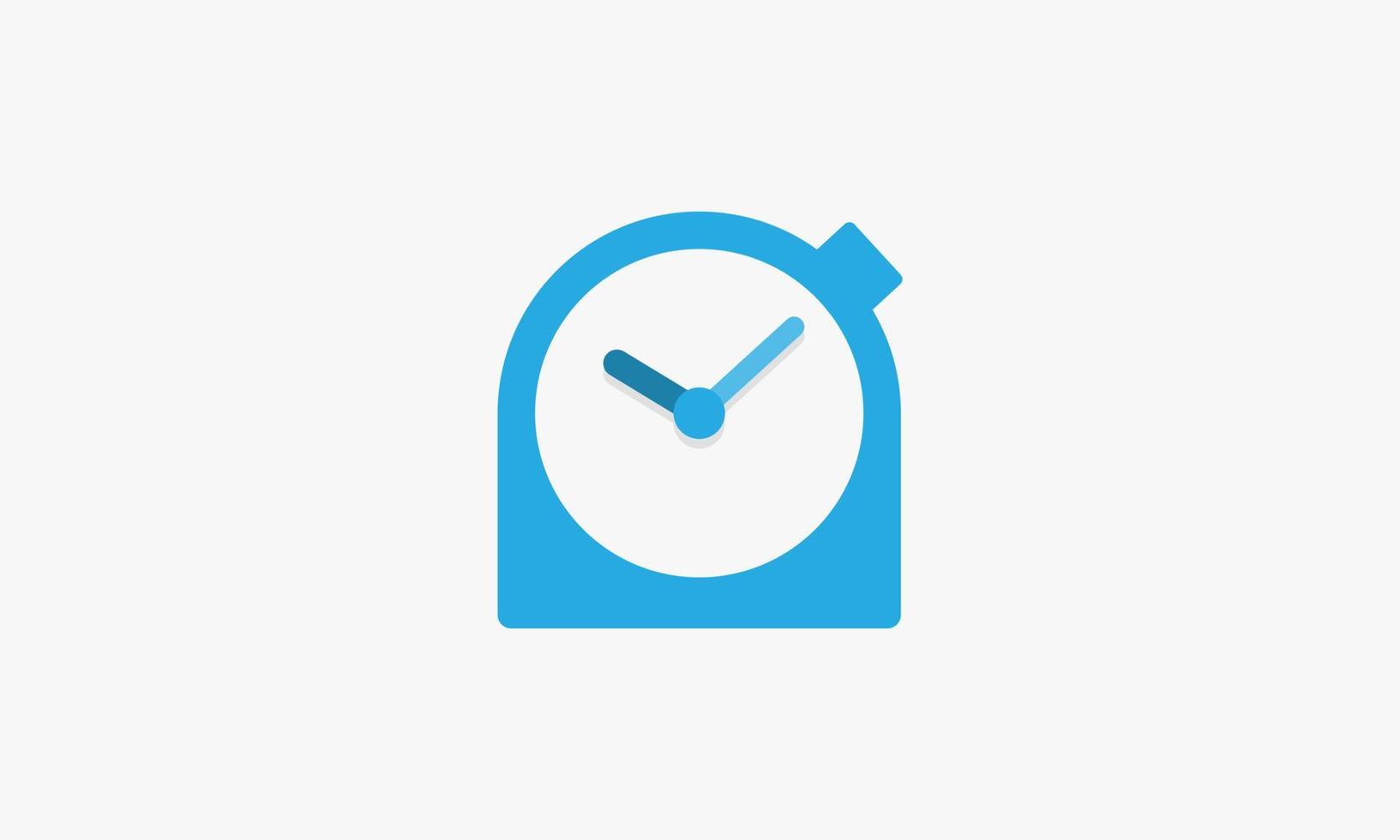 icône moderne d'alarme d'horloge. illustration vectorielle. vecteur