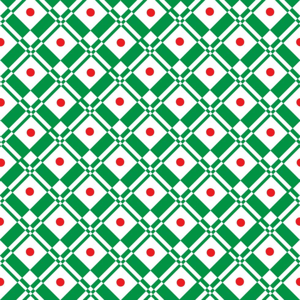 rouge, vert, motif de fond d'équipe de Noël pour le dépistage sur divers matériaux tels que des sacs, des mouchoirs, des rideaux, des draps, du papier d'emballage, des boîtes, des cartes, des étuis pour téléphones portables, des tasses, des assiettes, etc. vecteur