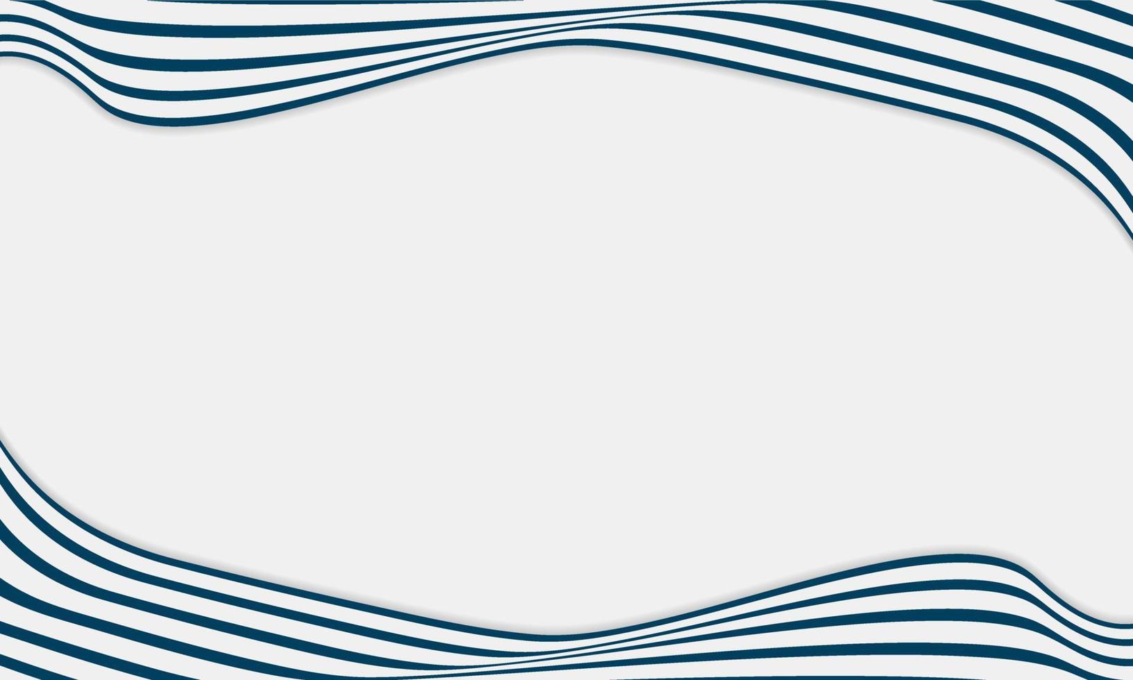 fond abstrait à rayures en blanc et bleu avec motif de lignes ondulées. vecteur