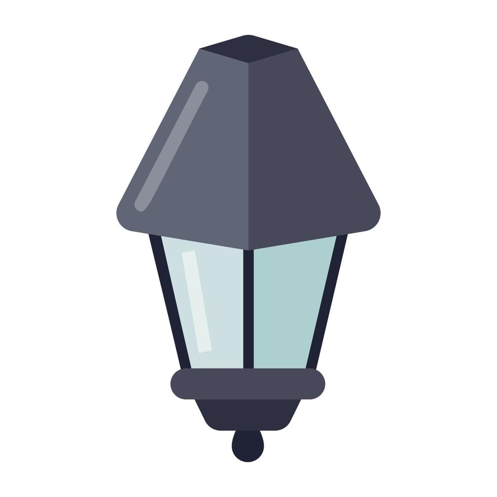 concepts de lampe de bord de route vecteur