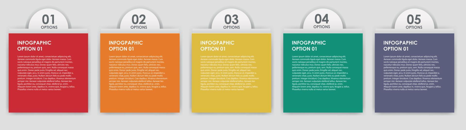 éléments de conception infographie illustration vectorielle vecteur