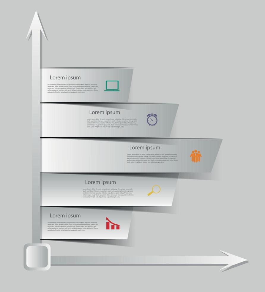 éléments de conception infographie illustration vectorielle vecteur