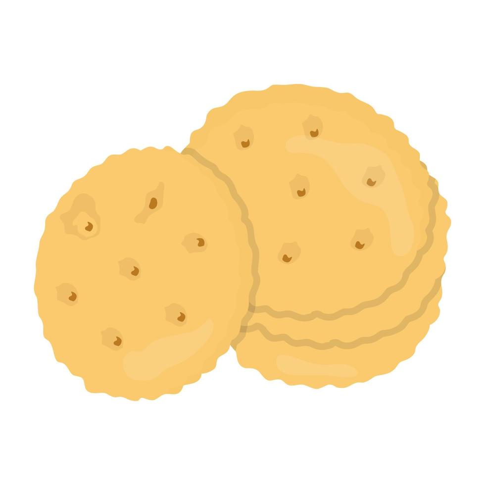 biscuit au beurre d'arachide vecteur