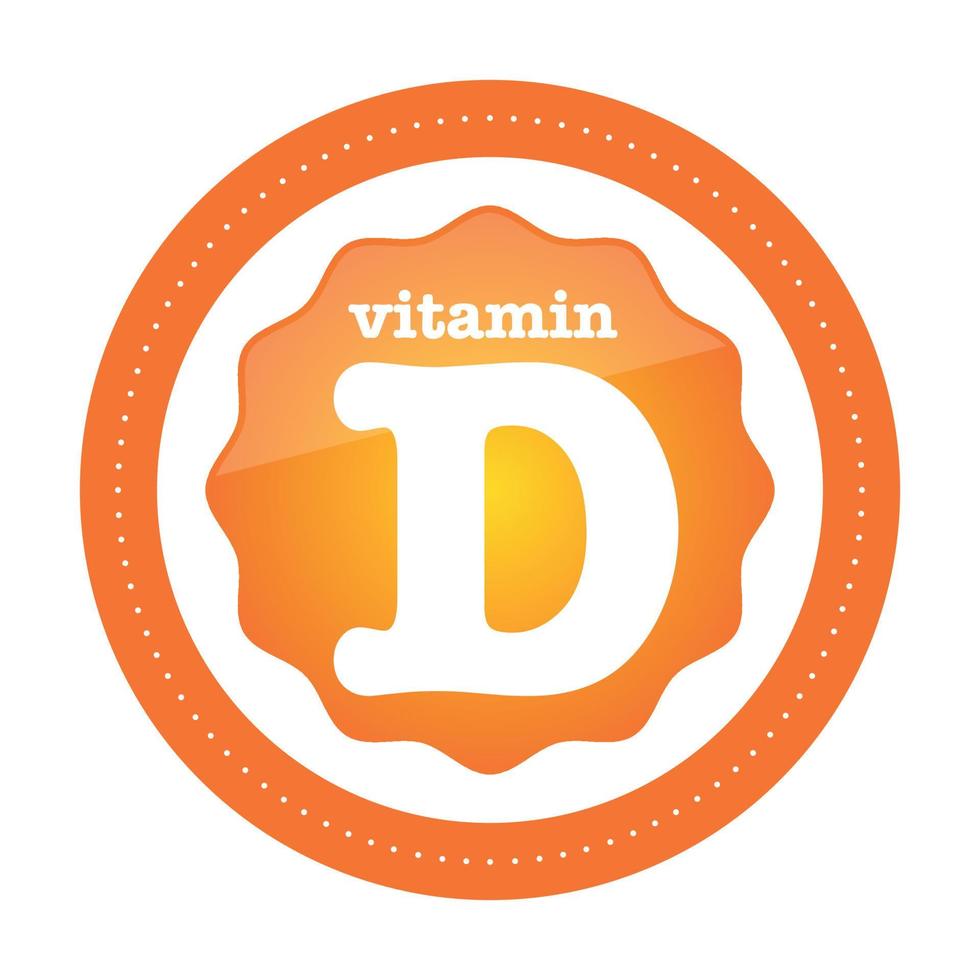 Ensemble de collection de logos d'icônes de vitamine d soleil, cholécalciférol corporel. goutte d'or goutte complexe de vitamines. médical pour l'illustration vectorielle de santé vecteur