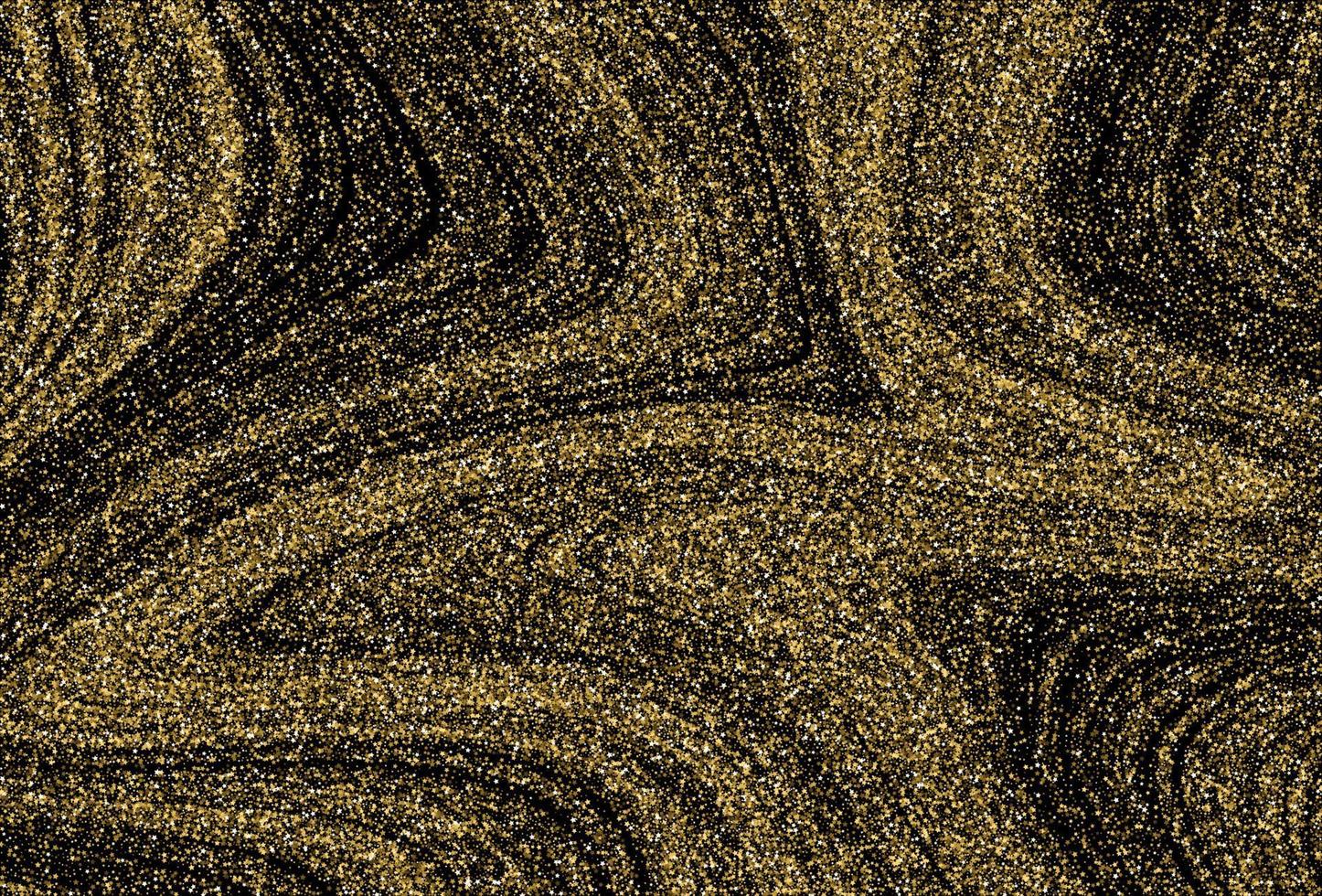fond de noël. confettis d'or sur fond noir. 4686565 Art vectoriel