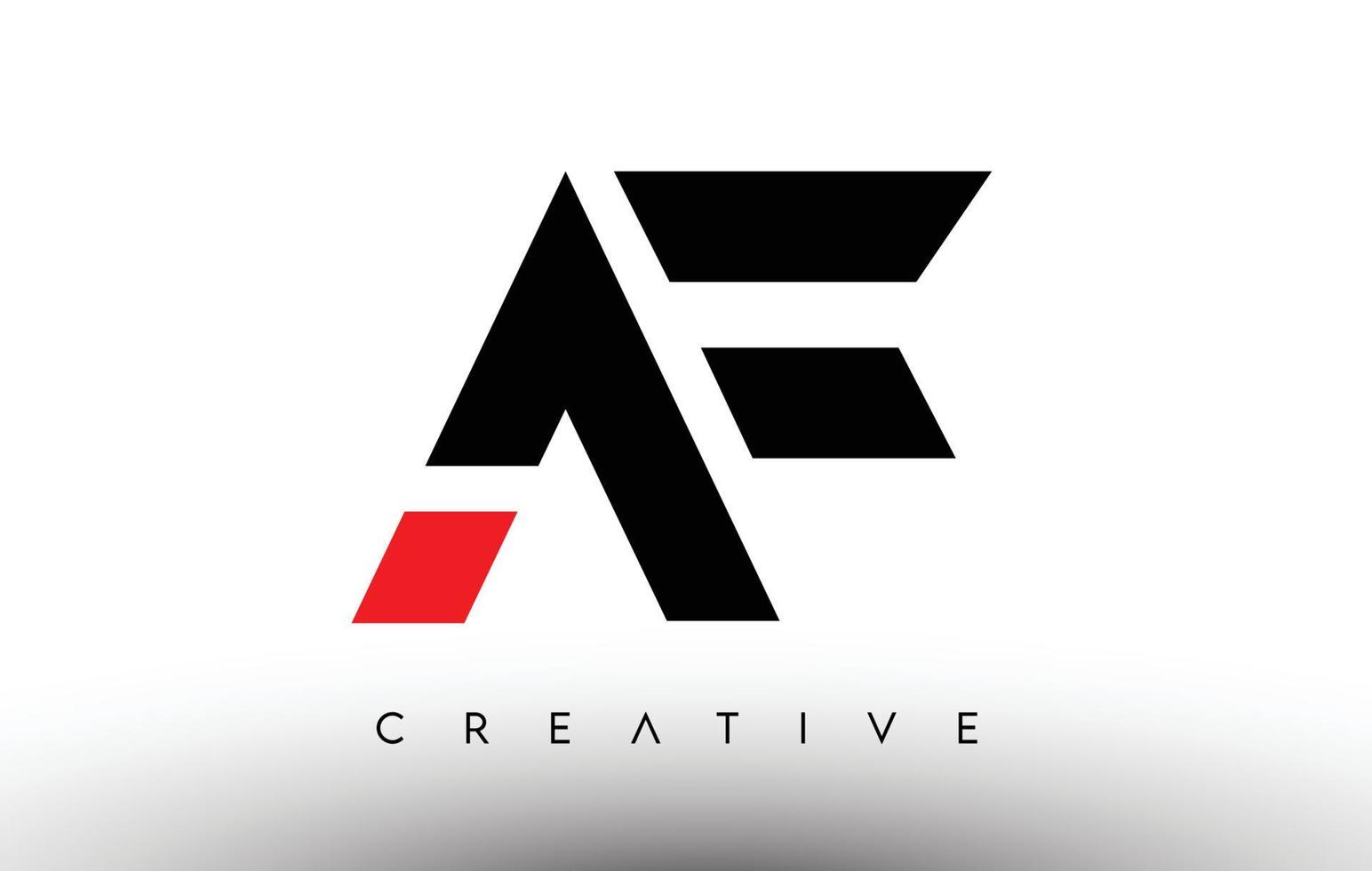 création de logo de lettre moderne et créative. af icône lettres logo vecteur