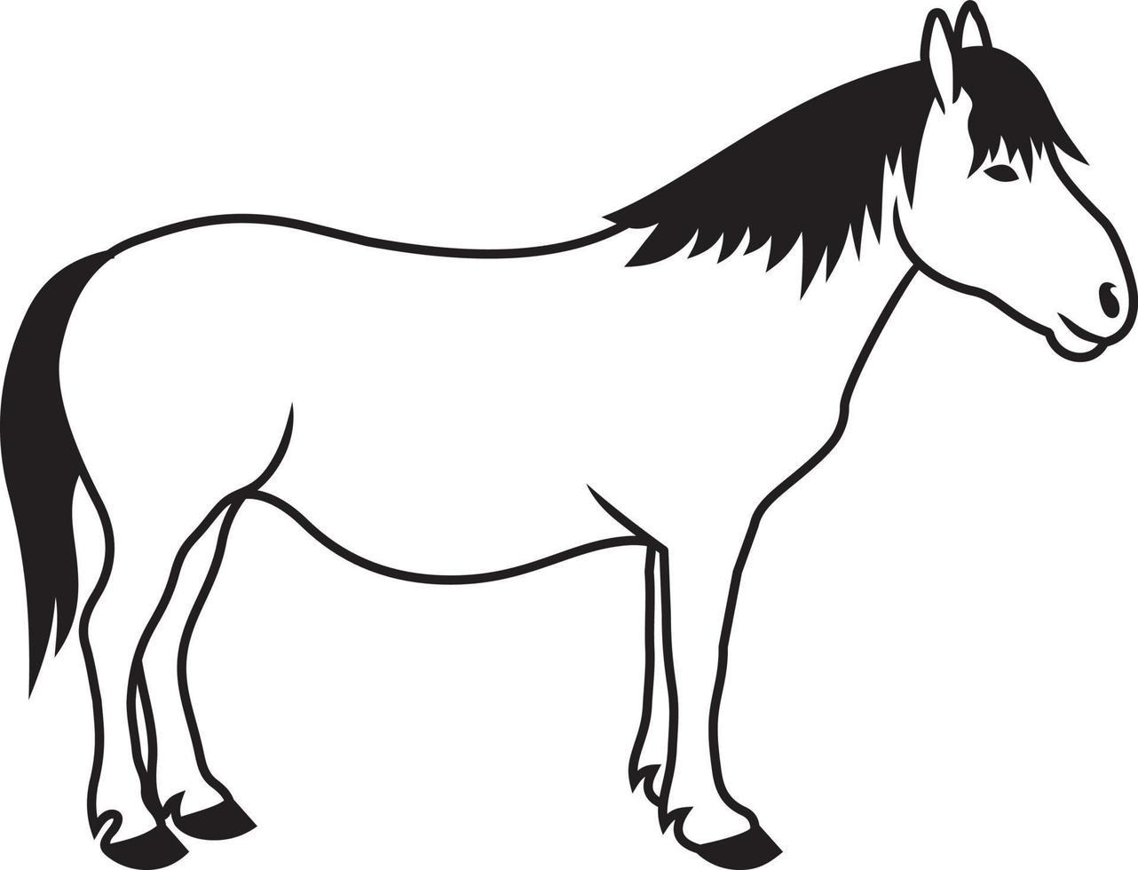 icône de vecteur de mule