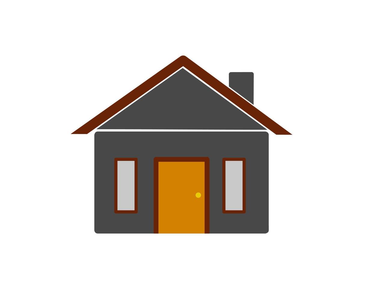 Vecteur gratuit : icône de maison colorée