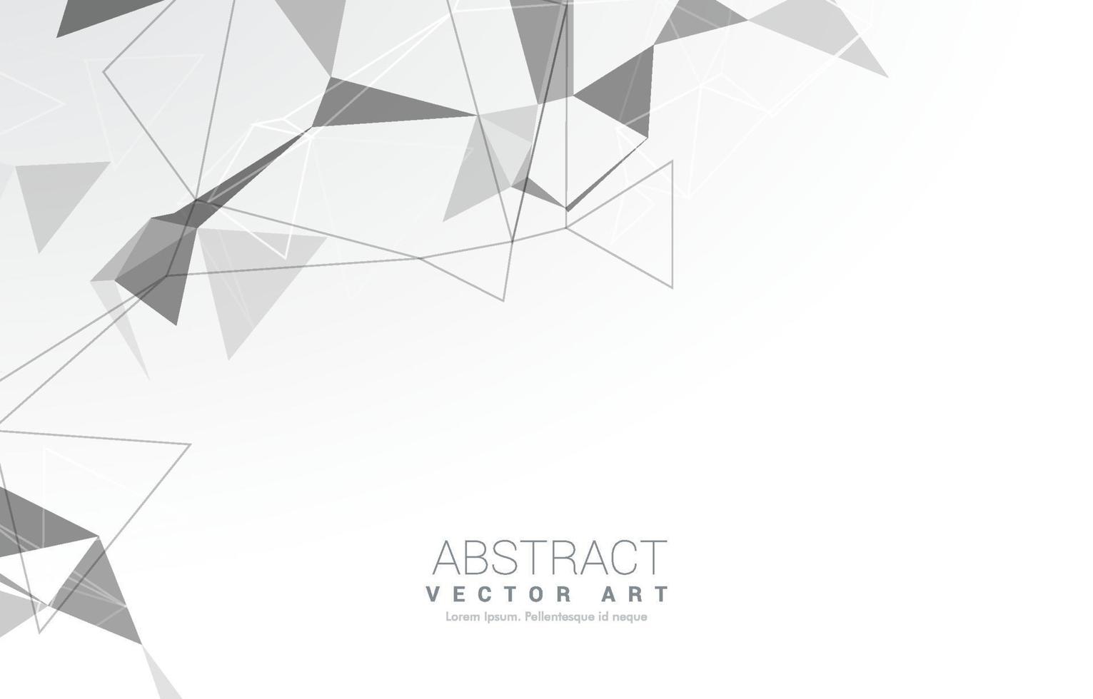 blanc abstrait triangles fond illustration vectorielle vecteur