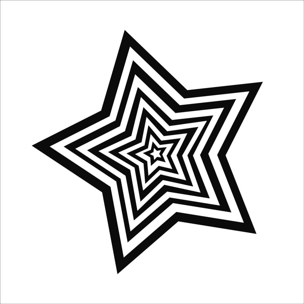 vecteur d'icône étoiles