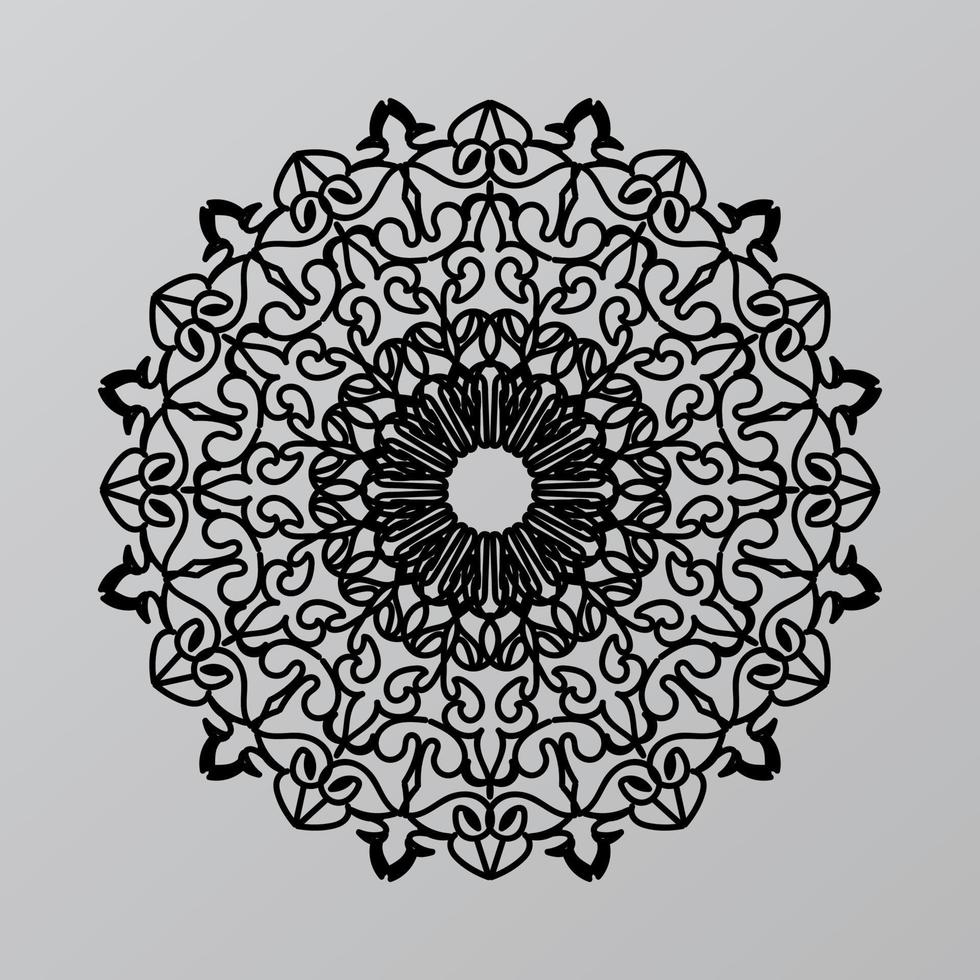 mandalas pour cahier de coloriage. ornements ronds décoratifs. forme de fleur inhabituelle. vecteur oriental, modèles de thérapie anti-stress. tisser des éléments de conception. vecteur de logos de yoga.