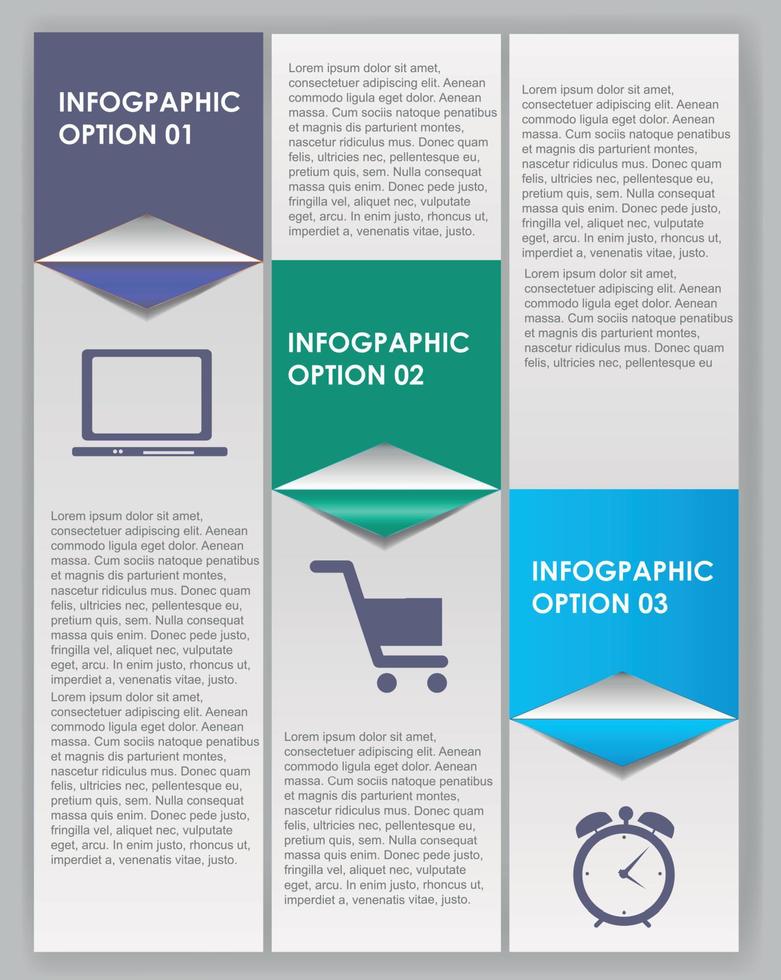 éléments de conception infographie illustration vectorielle vecteur