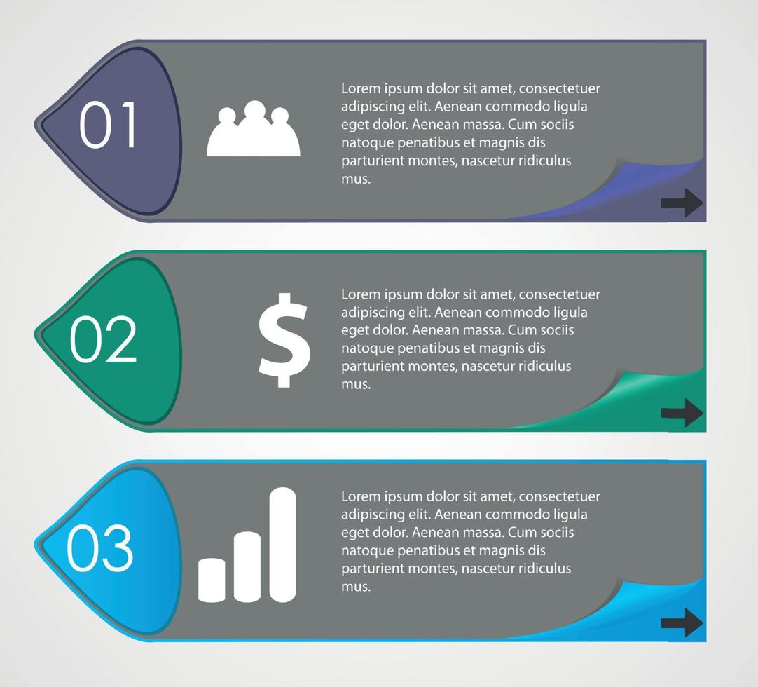 éléments de conception infographie illustration vectorielle vecteur