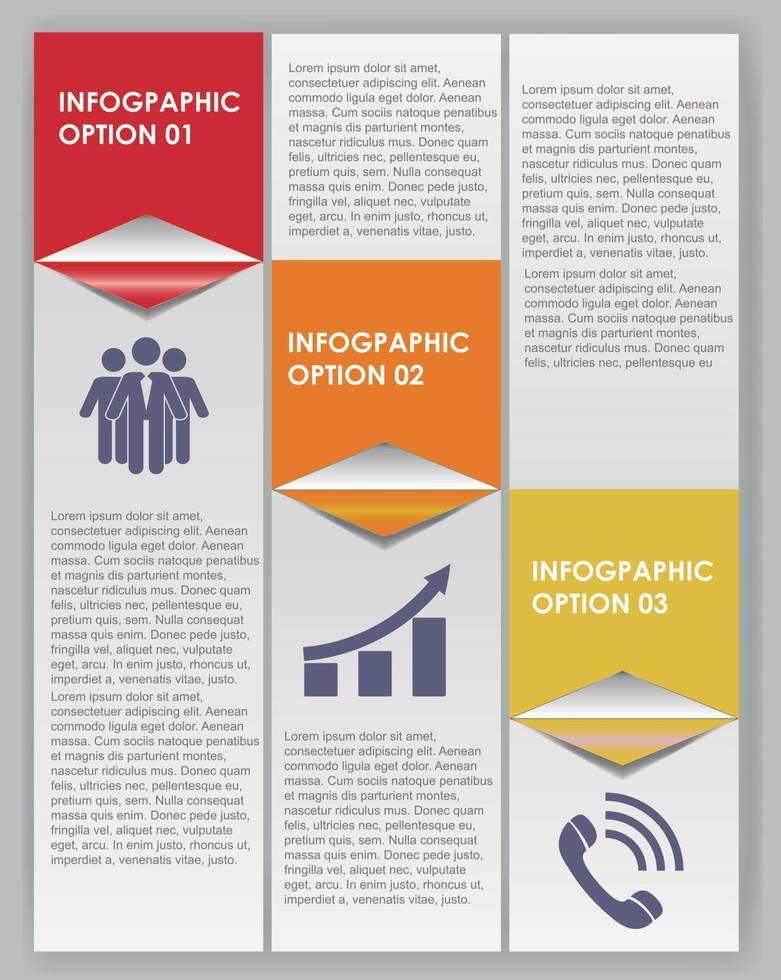 éléments de conception infographie illustration vectorielle vecteur