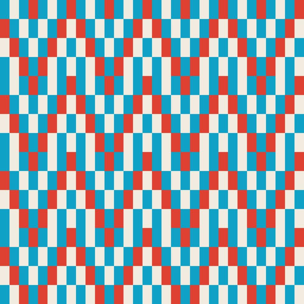 grille carrée simple graphique en tissu motif transparent coloré vecteur