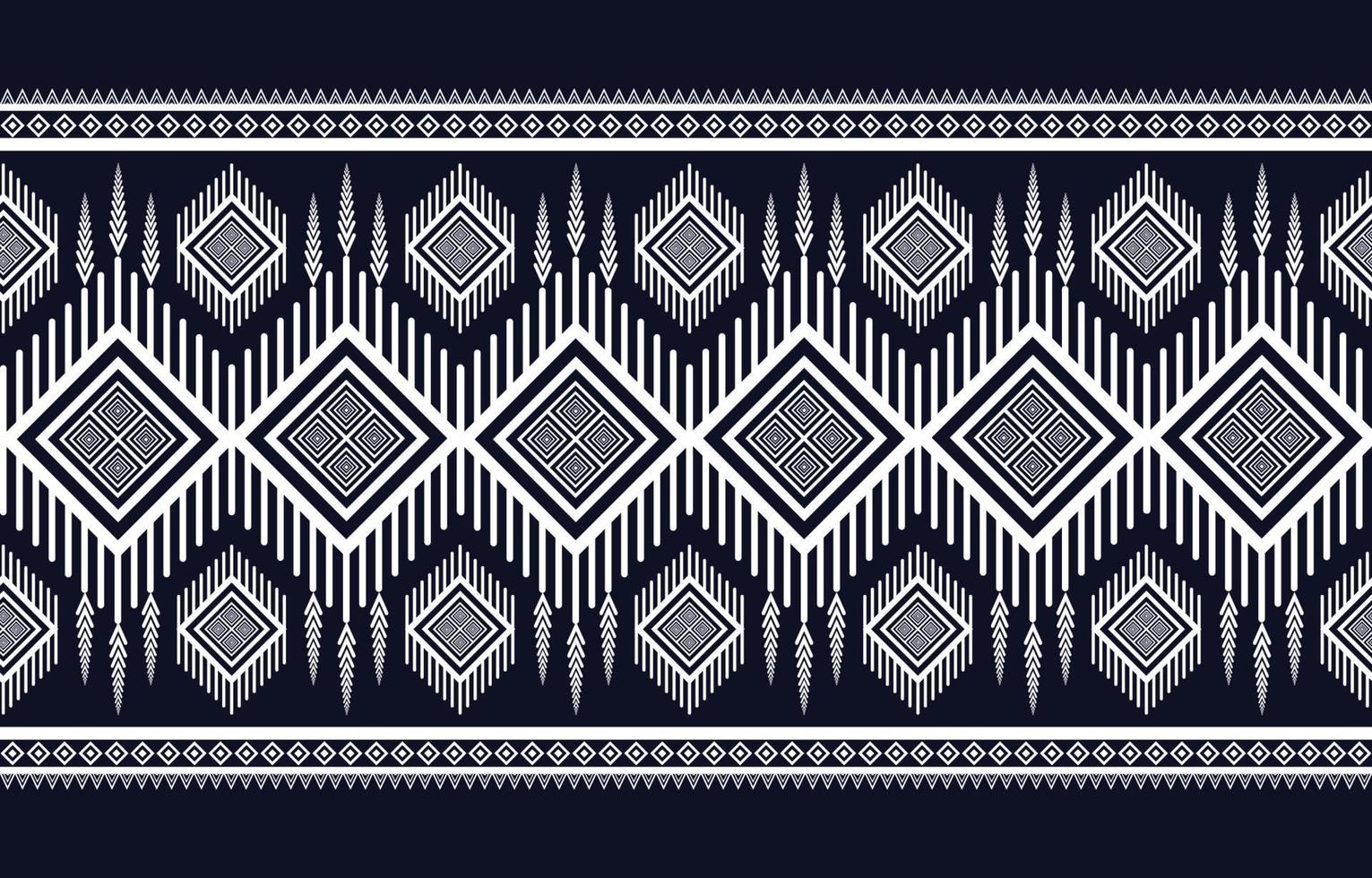 motifs géométriques abstraits ethniques pour les arrière-plans ou les papiers peints, tapis, batik, motifs indigènes. illustration vectorielle vecteur