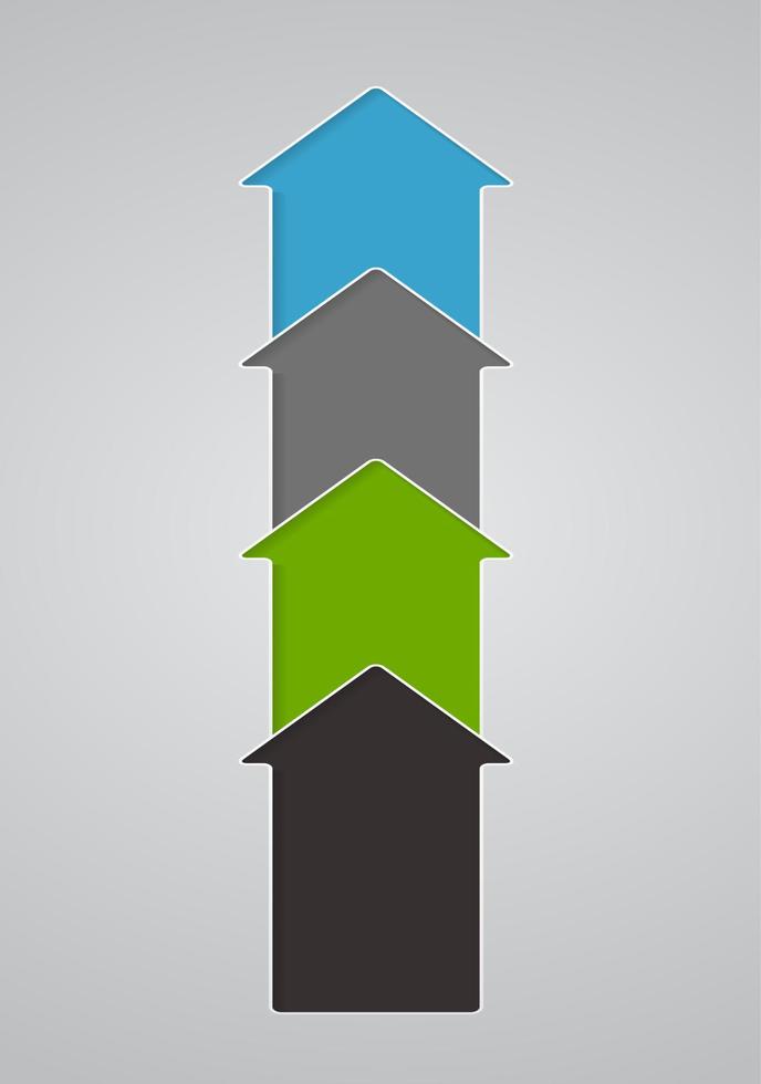 modèles d'infographie pour l'illustration vectorielle d'affaires. eps10 vecteur