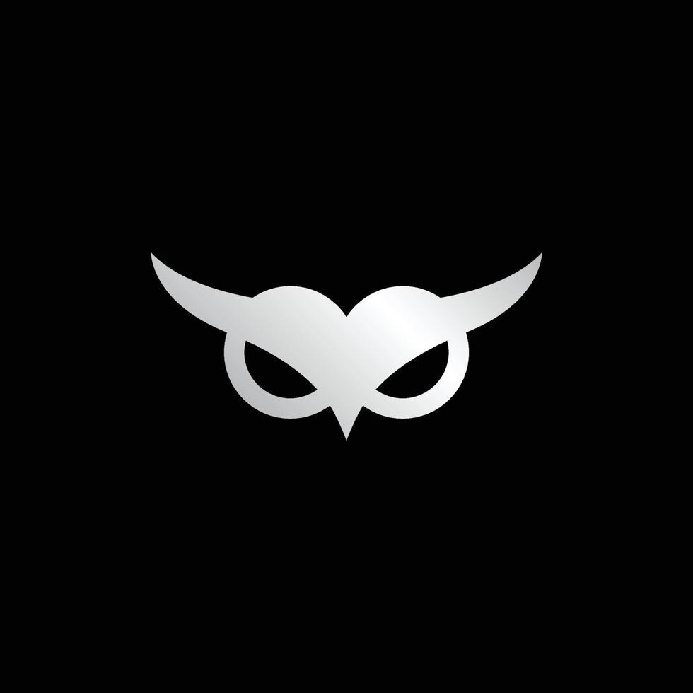 oeil d'aigle en colère marque abstraite emblème pictural logo symbole iconique créatif moderne minimal modifiable au format vectoriel