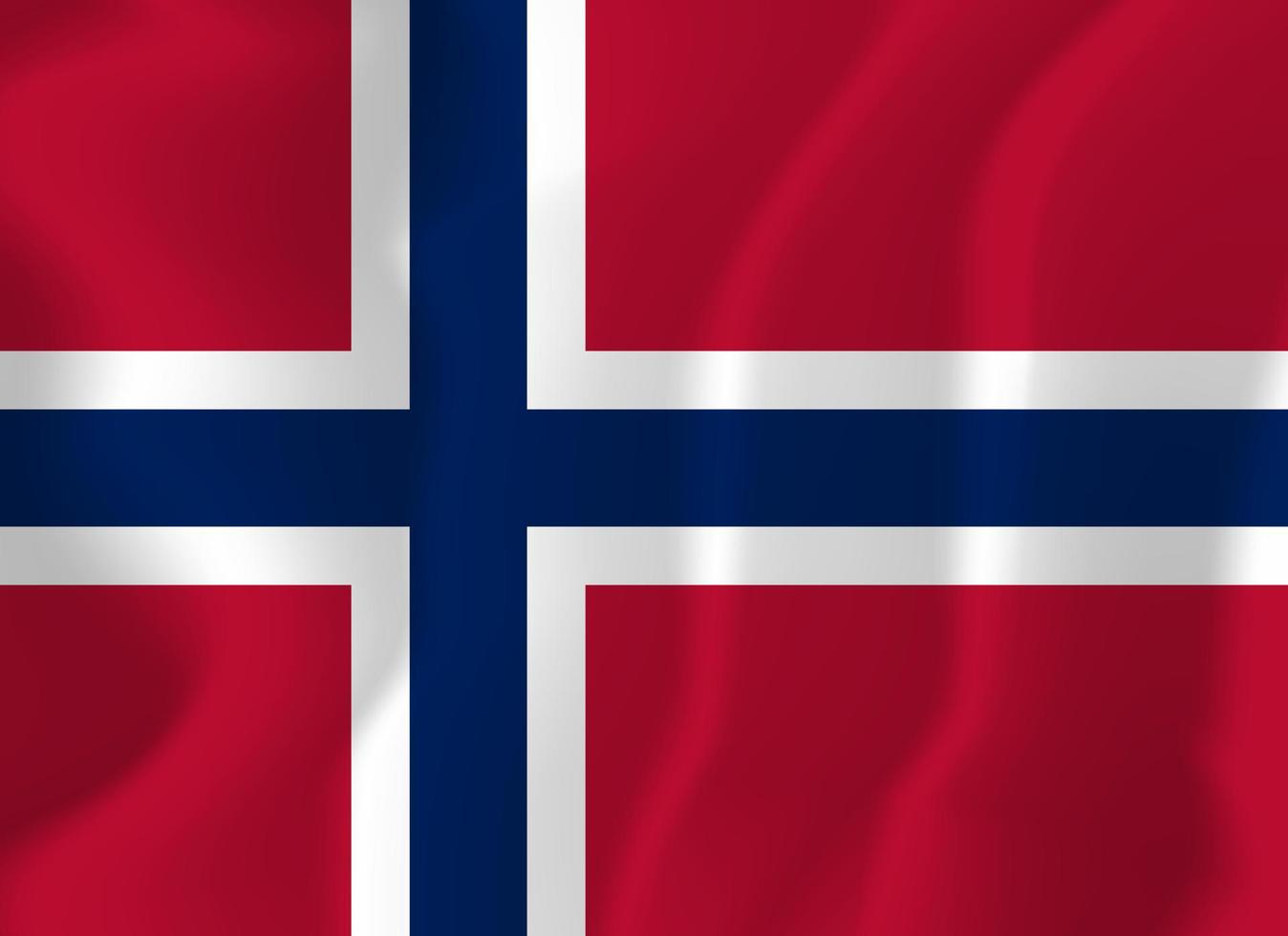 illustration de fond de drapeau national de la norvège vecteur