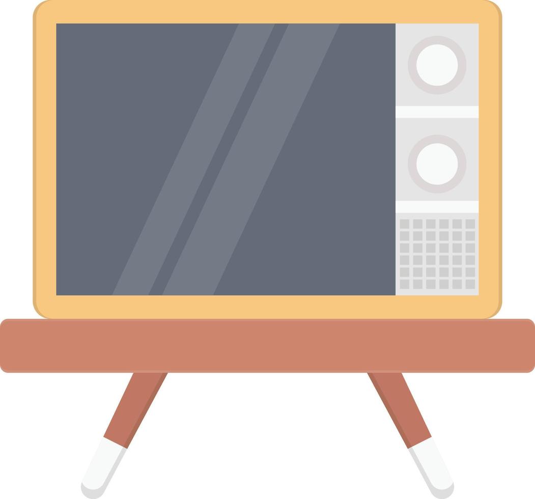 illustration vectorielle de télévision sur un fond transparent. symboles de qualité premium. icône plate de vecteur pour le concept et la conception graphique.