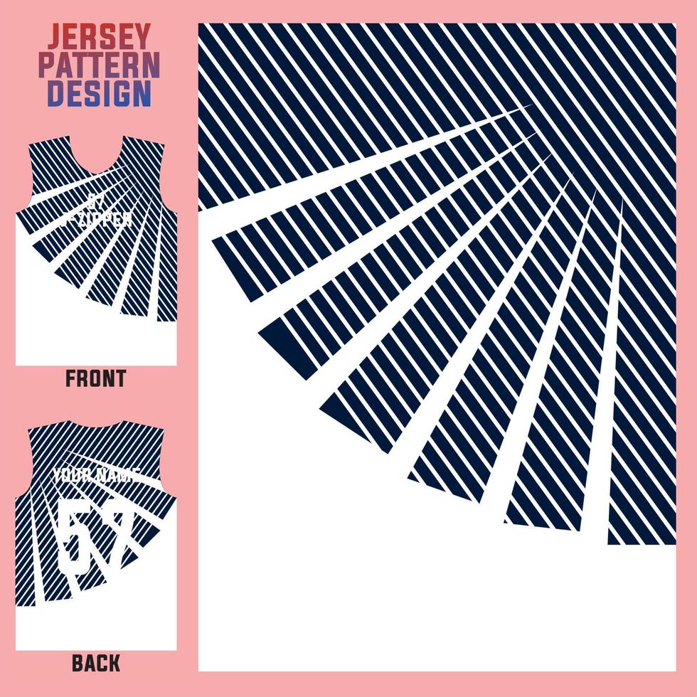 modèle de modèle de jersey vecteur concept abstrait pour l'impression ou la sublimation uniformes de sport football volley-ball basket-ball e-sport cyclisme et pêche