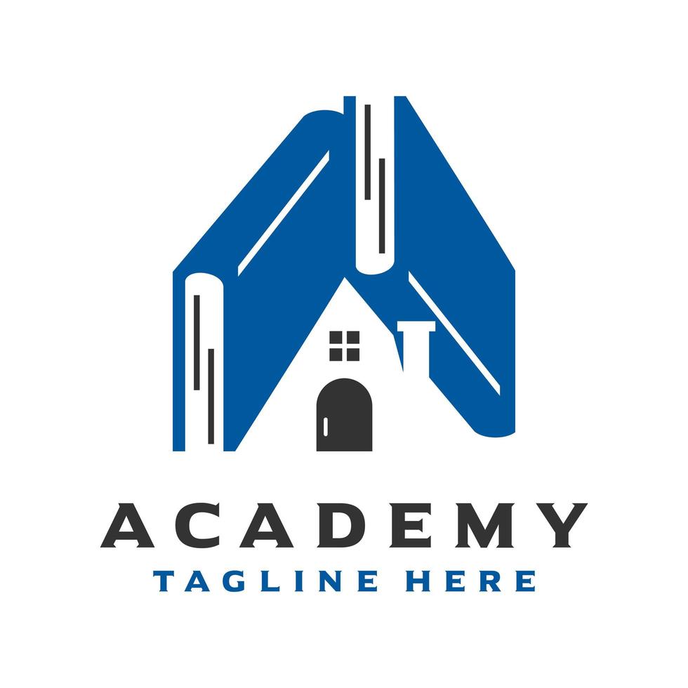 logo de l'enseignement à domicile vecteur