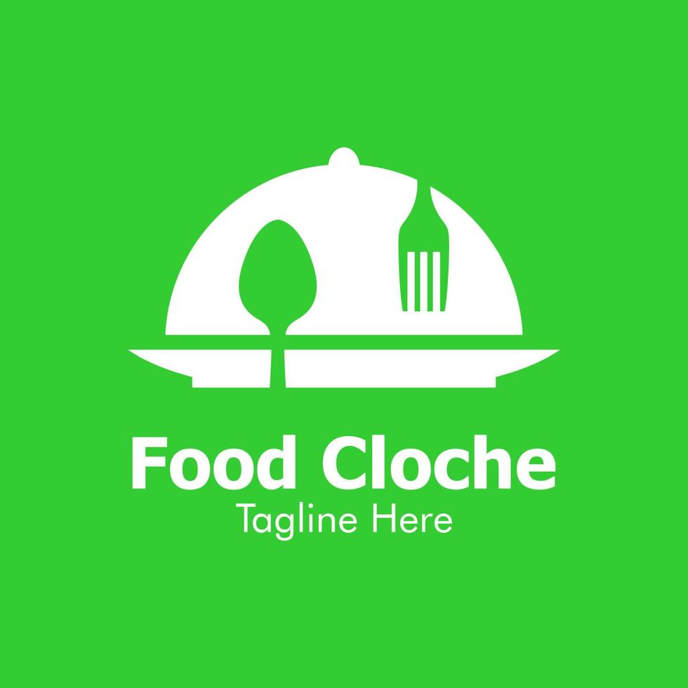 illustration vectorielle du logo de la cloche alimentaire. parfait à utiliser pour une entreprise alimentaire vecteur