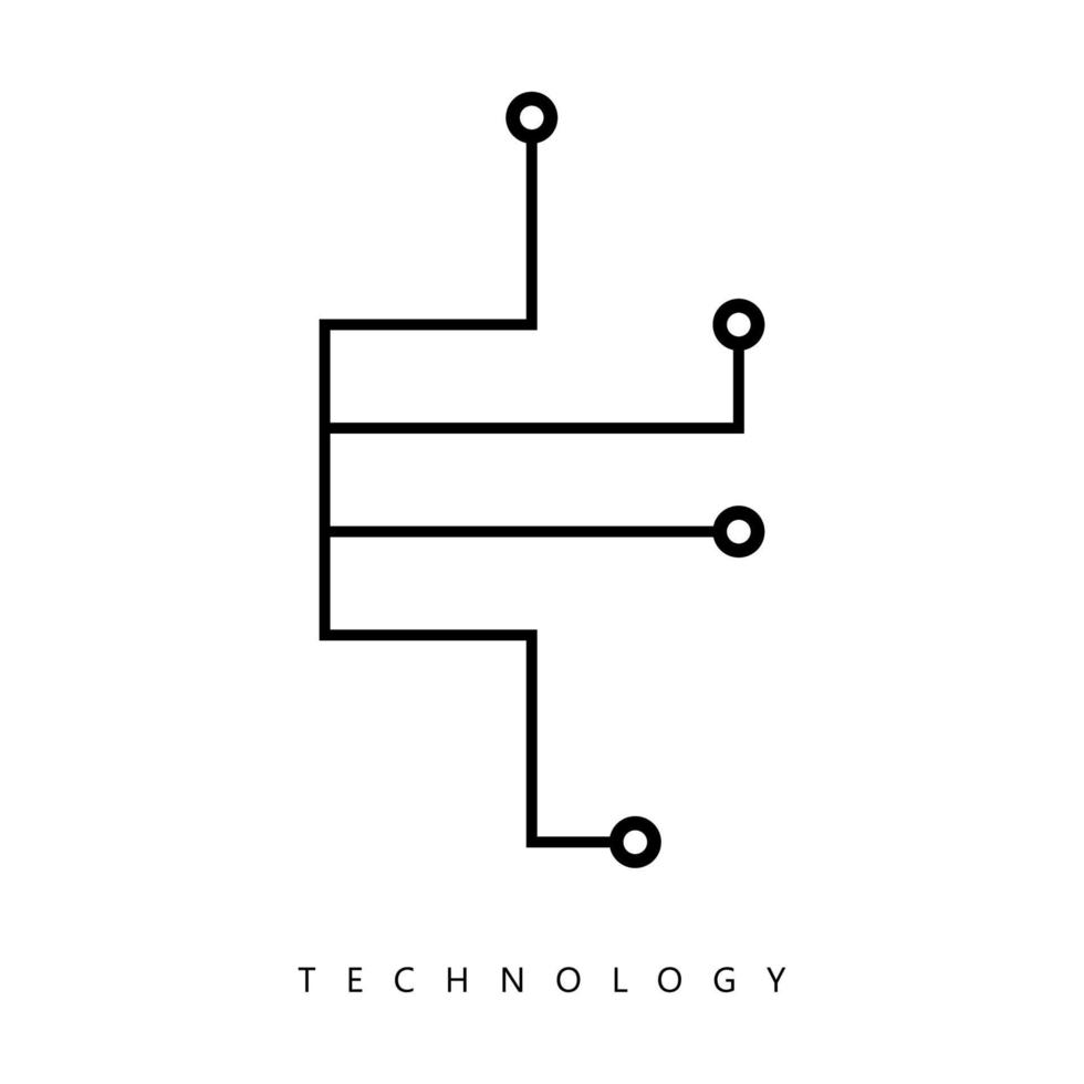 icône de la technologie. icône de technologie vectorielle à plat sur fond blanc, illustration vectorielle peut être utilisée pour le web et le mobile vecteur