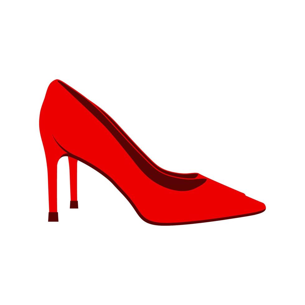 illustration vectorielle du logo de talons hauts. parfait à utiliser pour une entreprise de mode vecteur