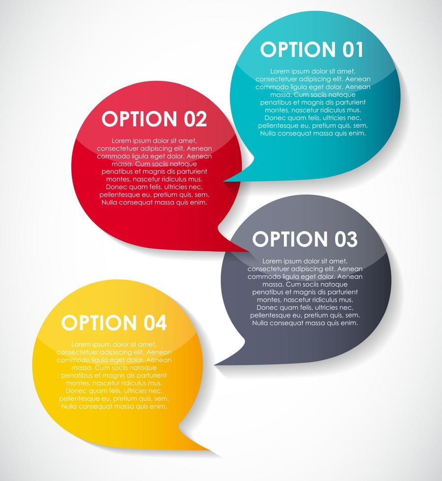 modèles d'infographie pour l'illustration vectorielle d'affaires. eps10 vecteur