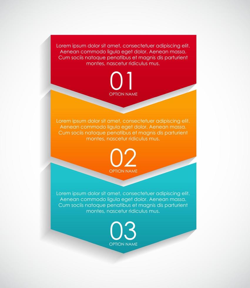 modèles d'infographie pour l'illustration vectorielle d'affaires. eps10 vecteur