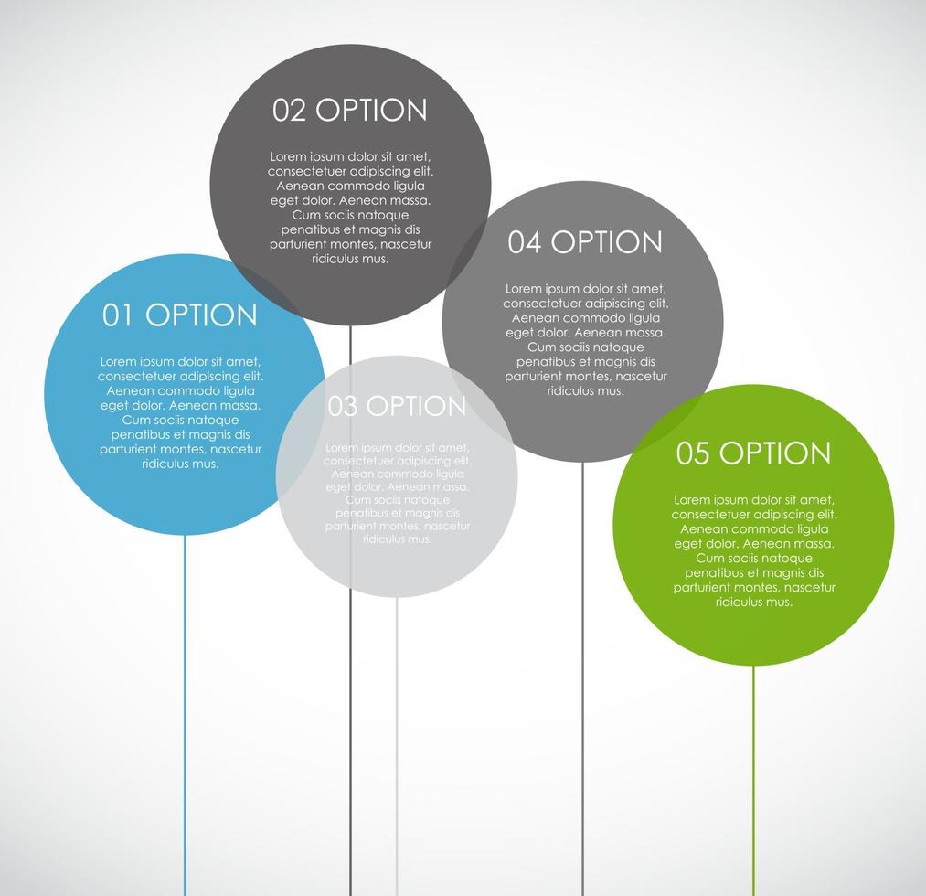 modèles d'infographie pour l'illustration vectorielle d'affaires. eps10 vecteur