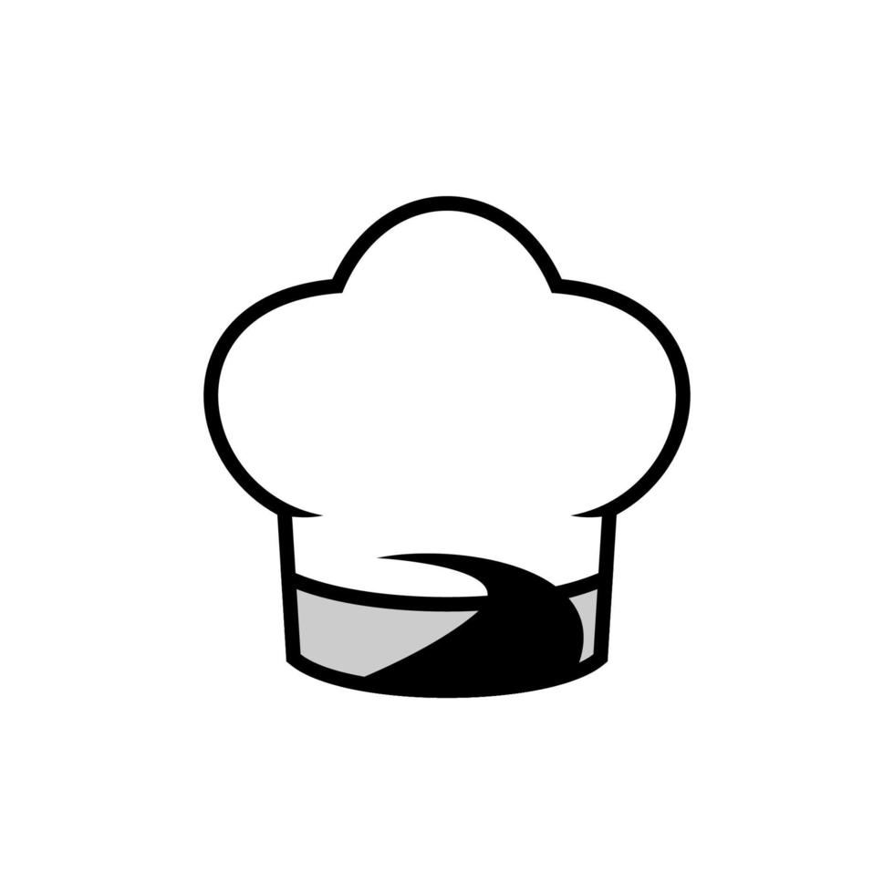 illustration vectorielle du chef sur le logo de la route. parfait à utiliser pour une entreprise technologique vecteur