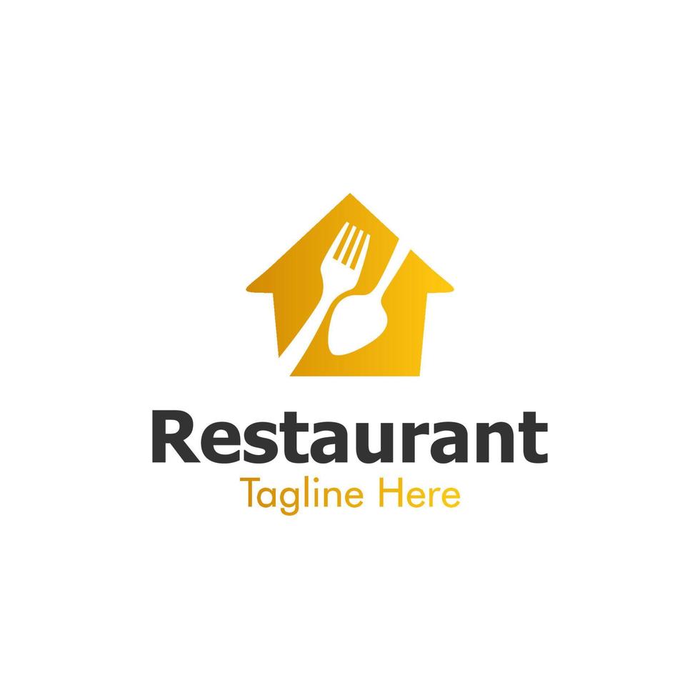 illustration vectorielle du logo du restaurant. parfait à utiliser pour une entreprise alimentaire vecteur