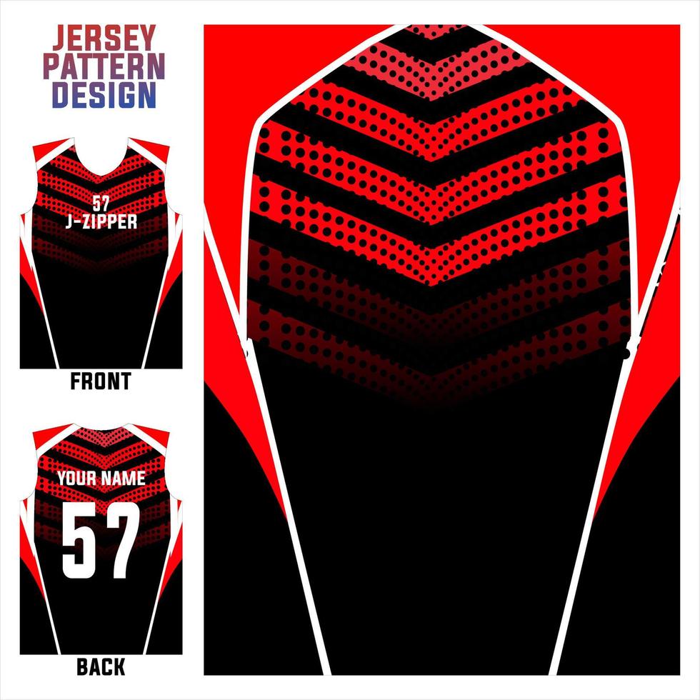 modèle de modèle de jersey vecteur concept abstrait pour l'impression ou la sublimation uniformes de sport football volley-ball basket-ball e-sport cyclisme et pêche