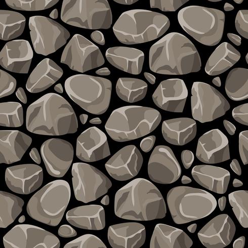 Rock Seamless Pattern vecteur