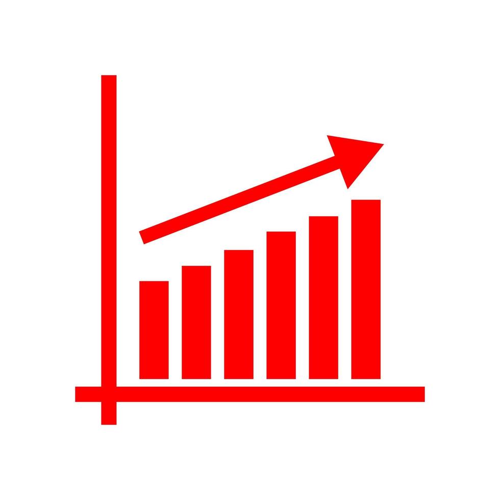 statistiques sur fond blanc vecteur