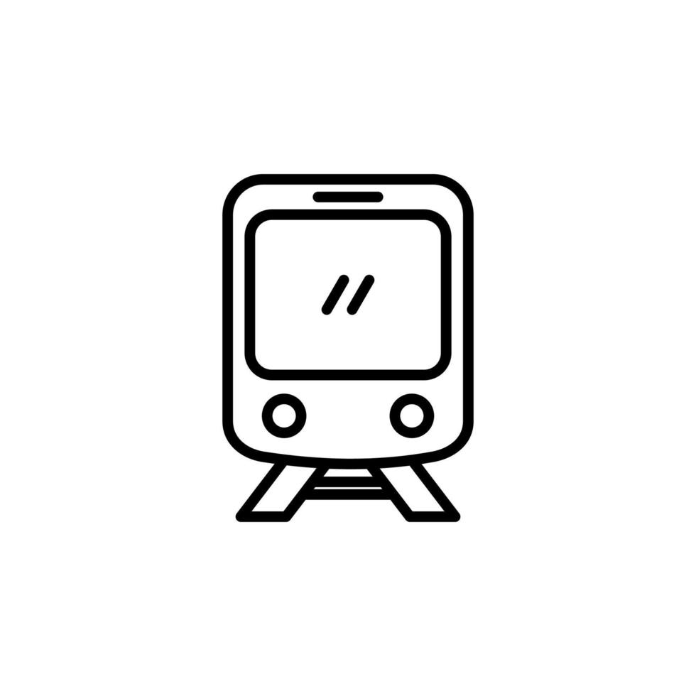 transport, locomotive, icône de ligne de train, vecteur, illustration, modèle de logo. convient à de nombreuses fins. vecteur
