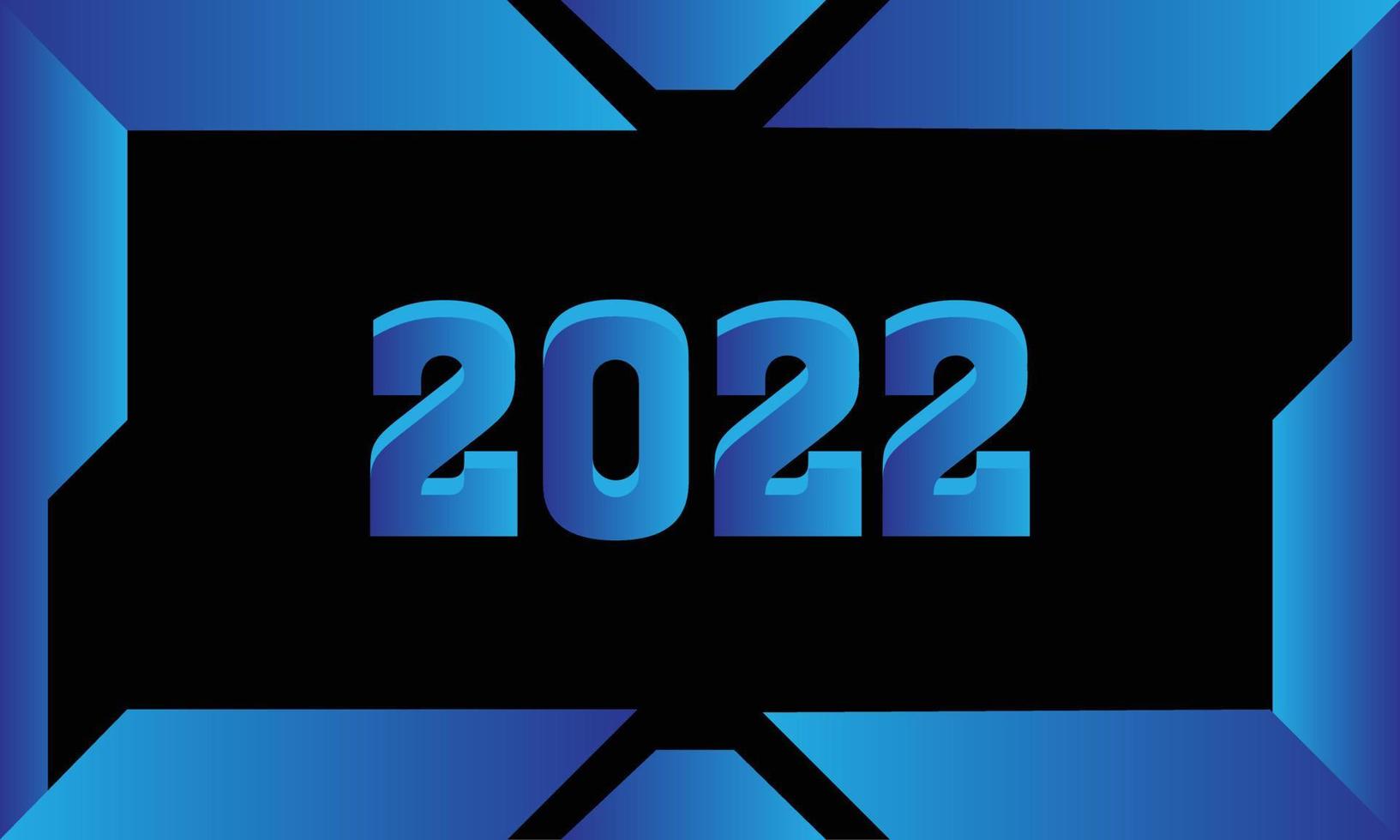 modèle de vecteur de conception de fond 2022