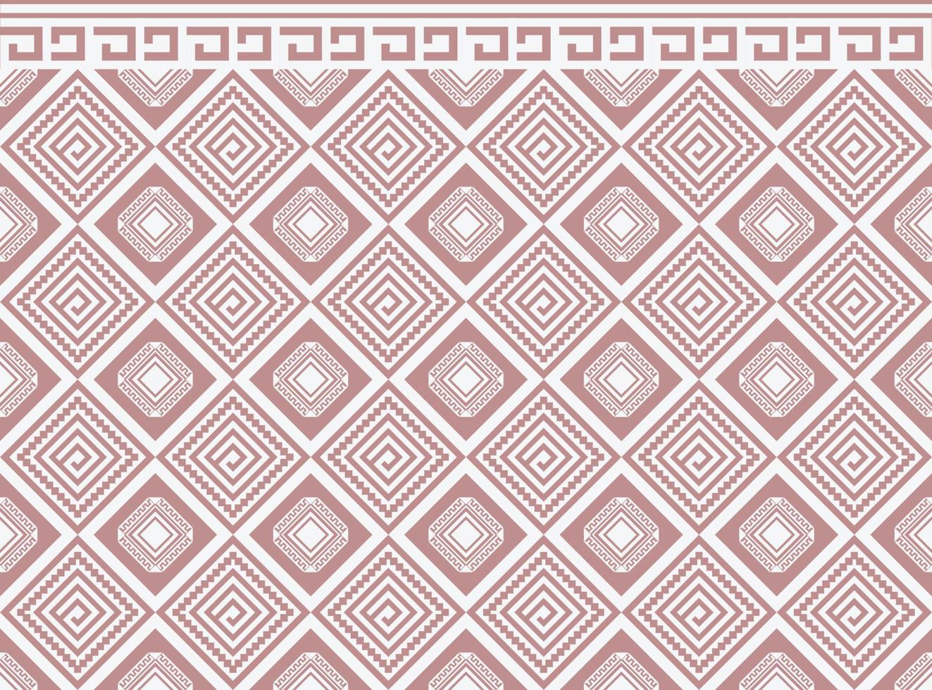 motif ethnique tissu texture géométrique vecteur aztèque oriental illustration rétro carreaux de céramique