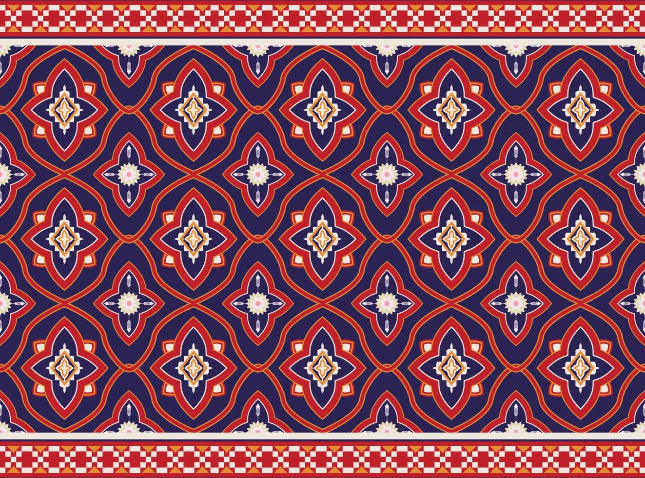 motif ethnique tissu texture géométrique vecteur aztèque oriental illustration rétro carreaux de céramique