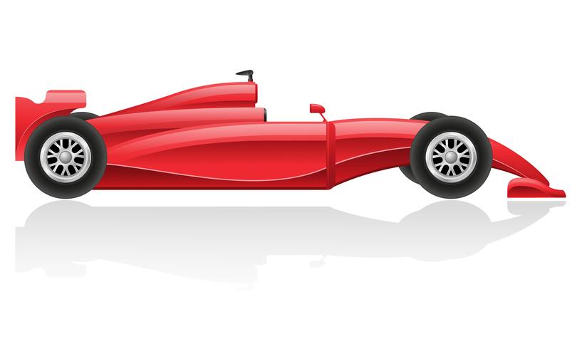illustration vectorielle de voiture de course EPS 10 vecteur