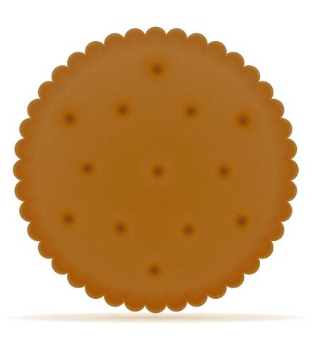 illustration vectorielle biscuit biscuit biscuit vecteur